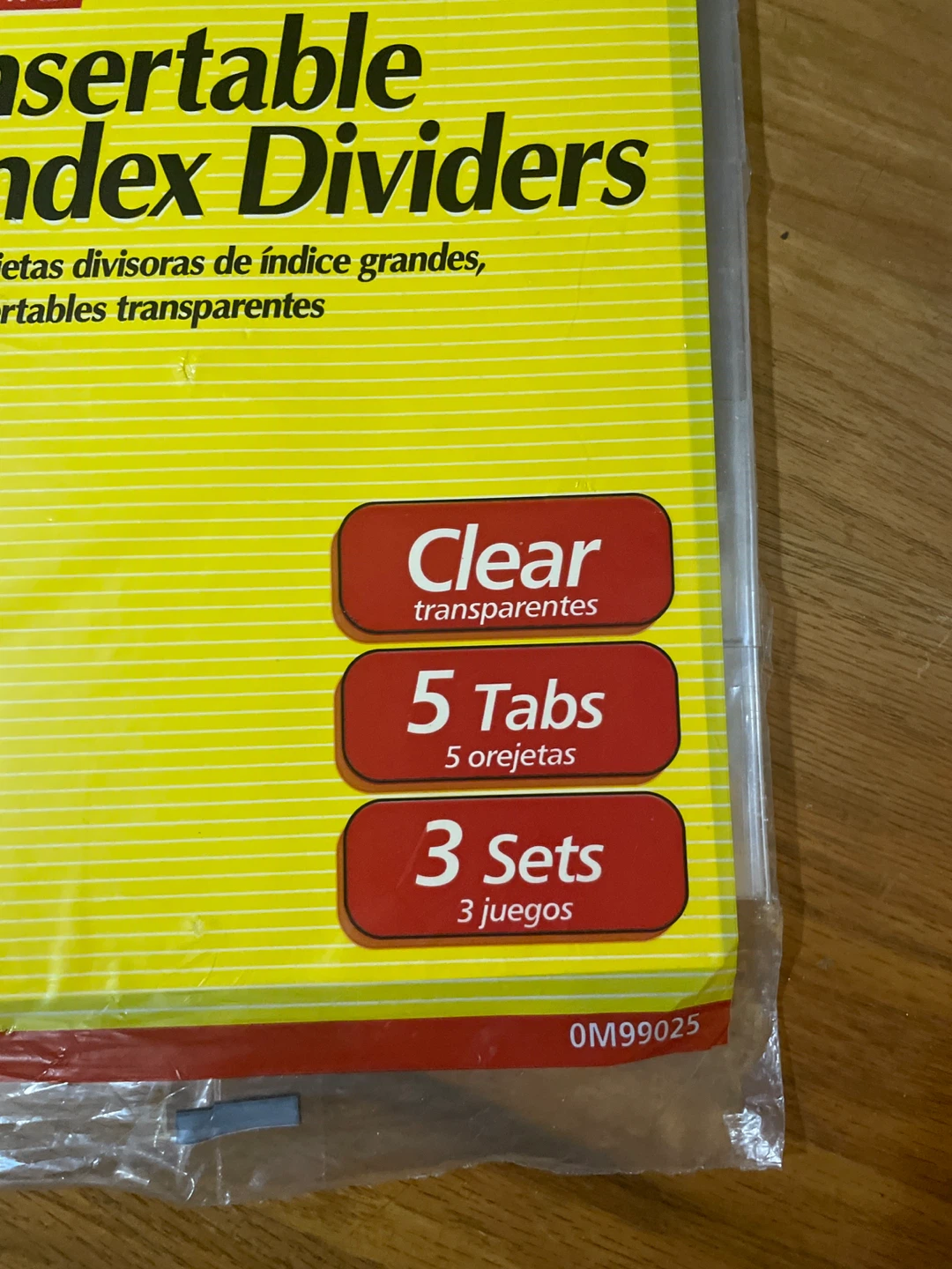 OfficeMax Insertable Index Dividers - 5 Tabs, 3 Sets - photo 2