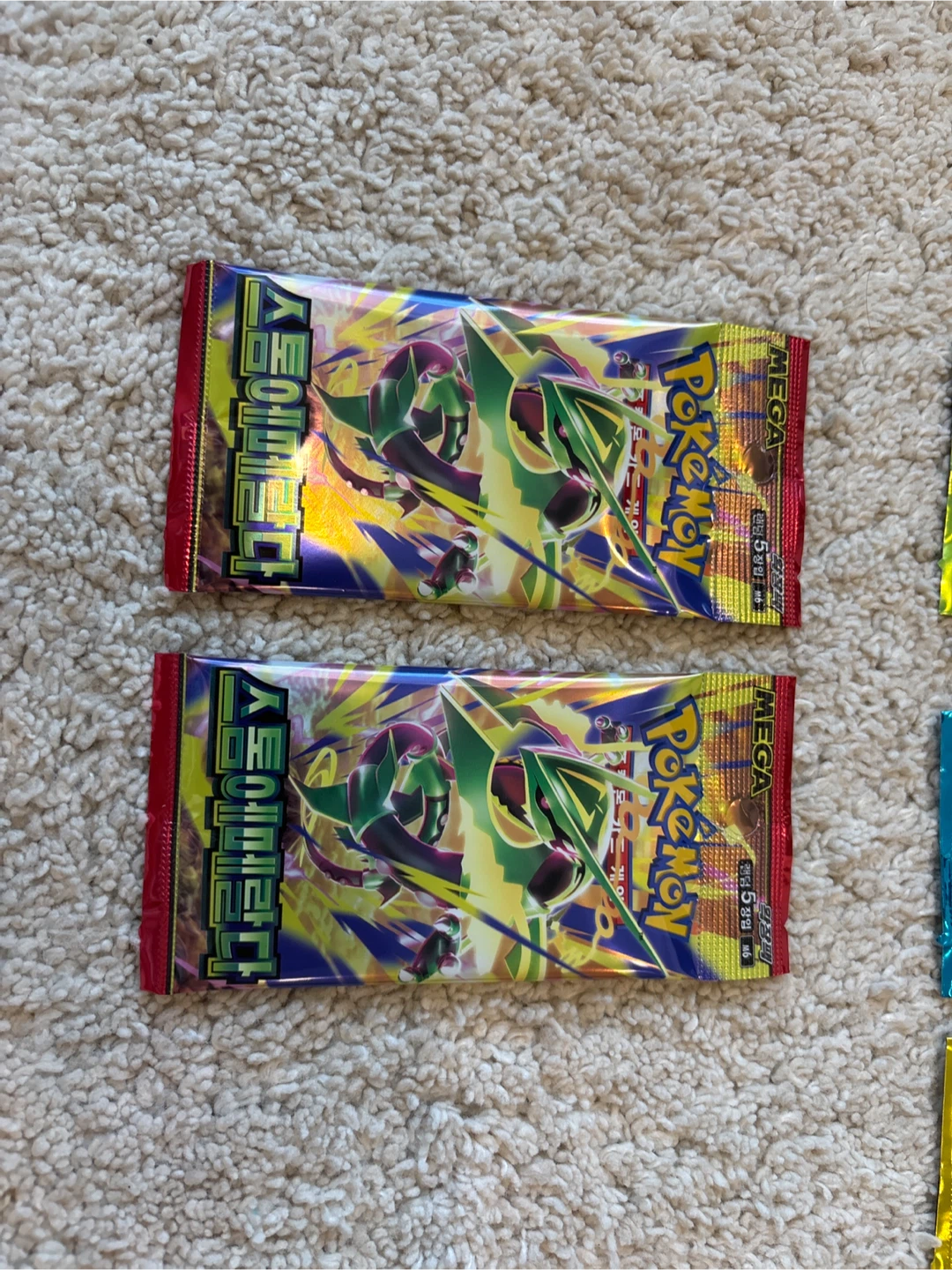 Korean Pokemon booster packs - photo 2