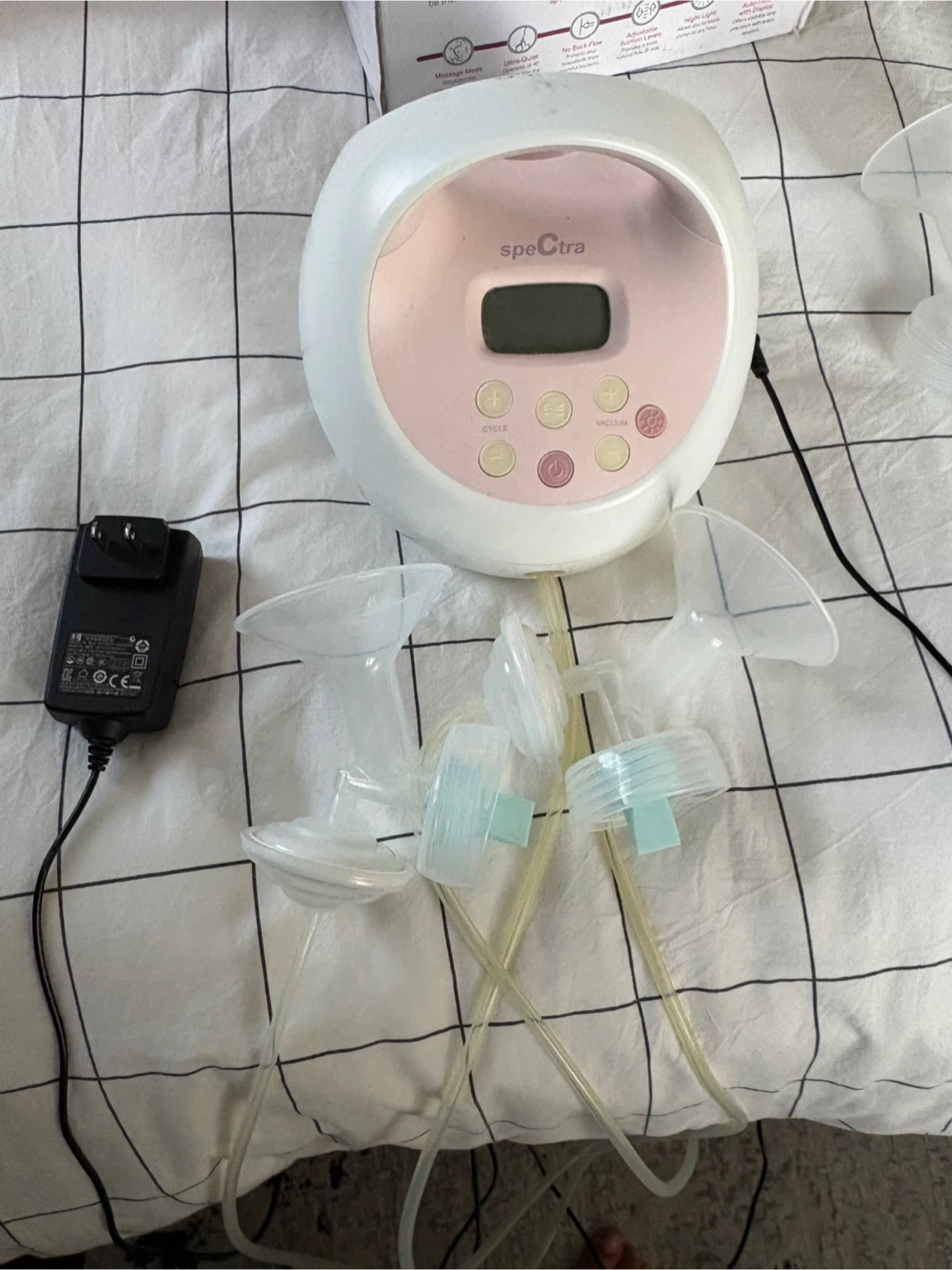 Spectra S2Plus Electric Breast Pump with Accessories - photo 2