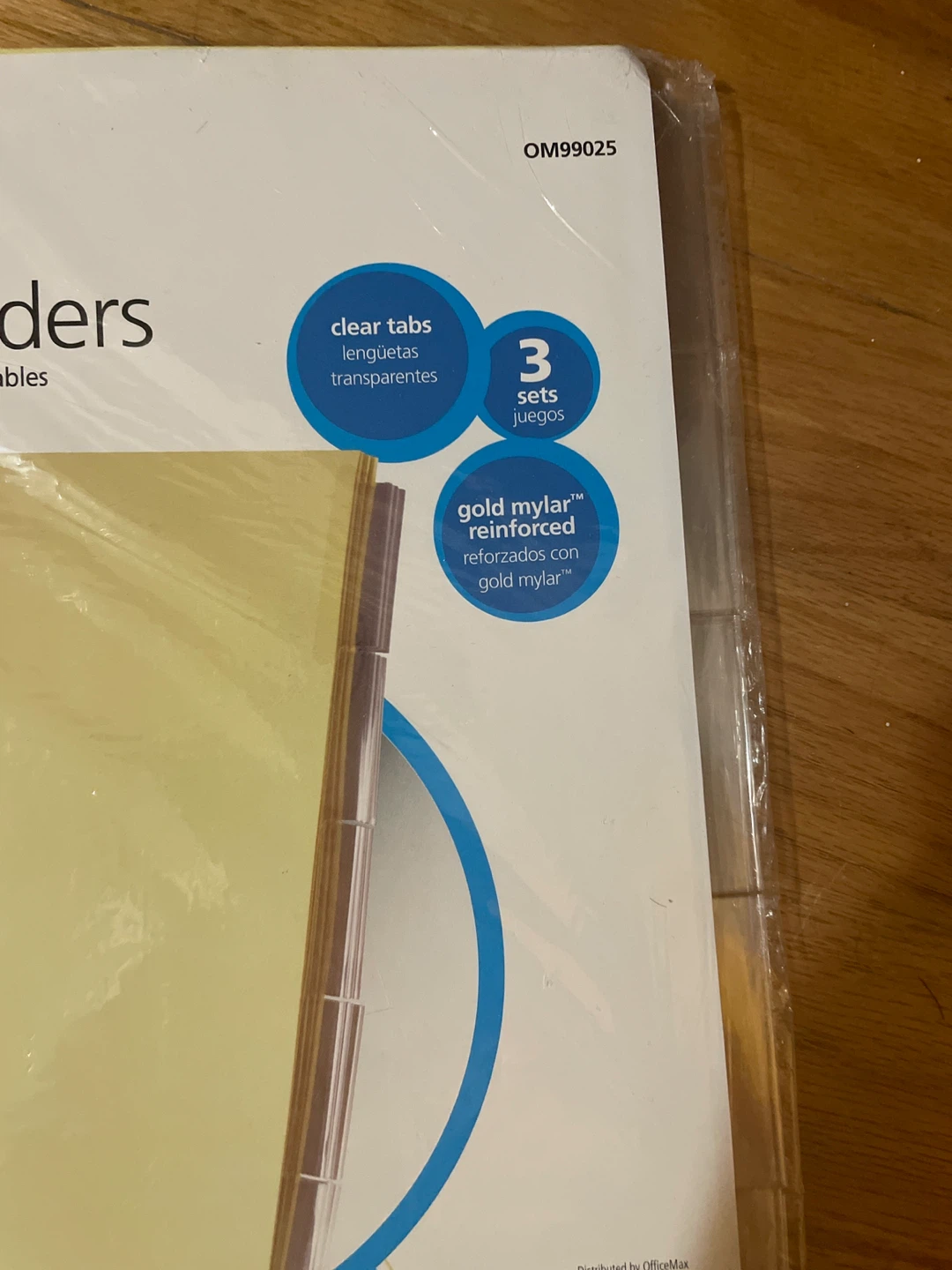 OfficeMax Insertable 5-Tab Dividers - 3 Sets - photo 2