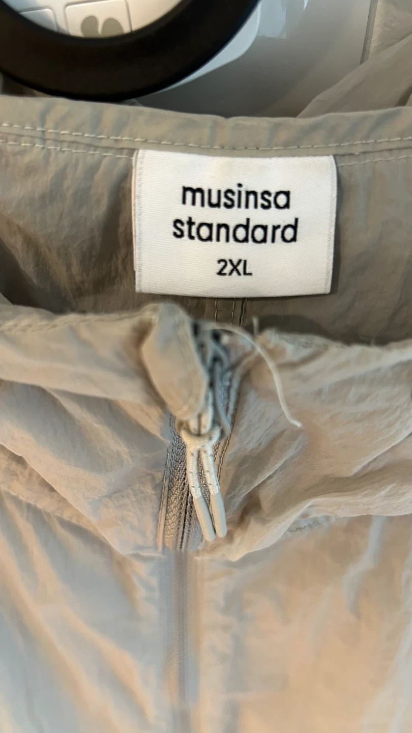 Musinsa Standard Windbreaker Jacket - Grey - photo 2