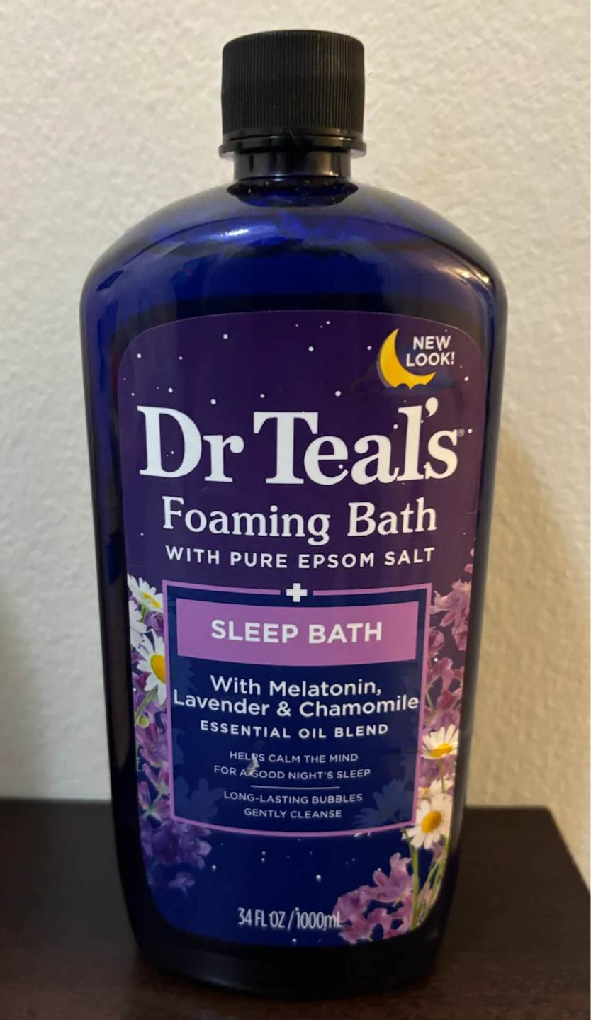 NEW-Dr Teal's Sleep Bath Foaming Bath with Epsom Salt