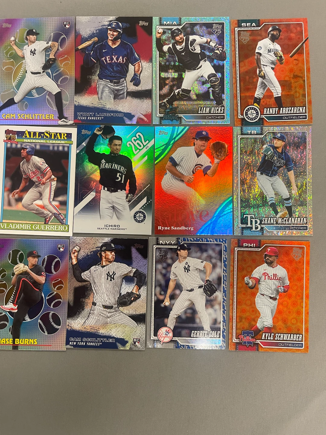 Collection of 2025-2026 Topps Baseball Cards - photo 3