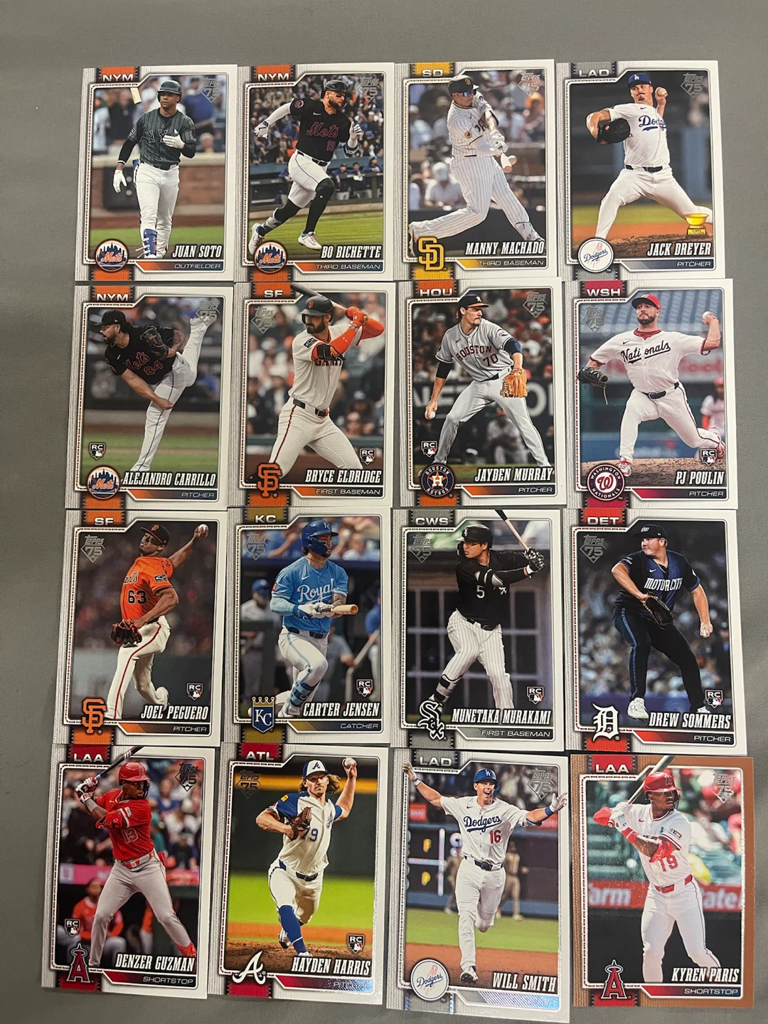 Collection of 2025-2026 Topps Baseball Cards - photo 4