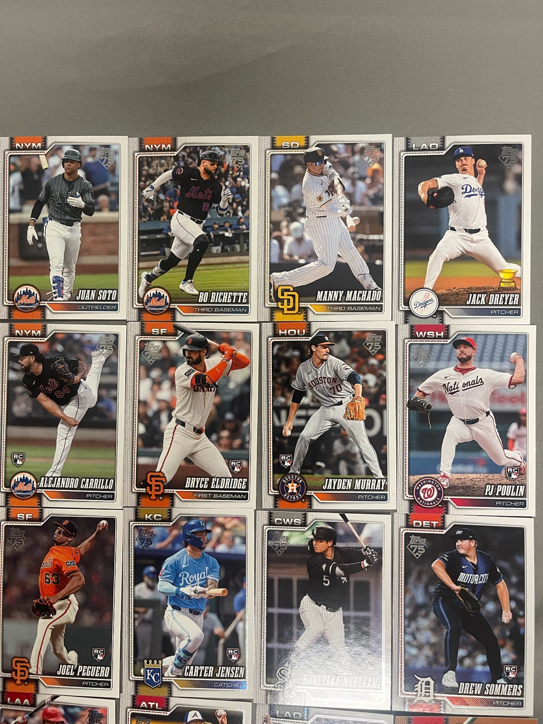 Collection of 2025-2026 Topps Baseball Cards - photo 5