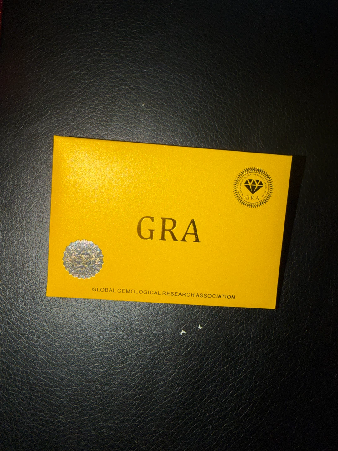 GRA Moissanite Ring - Size 6 - photo 4