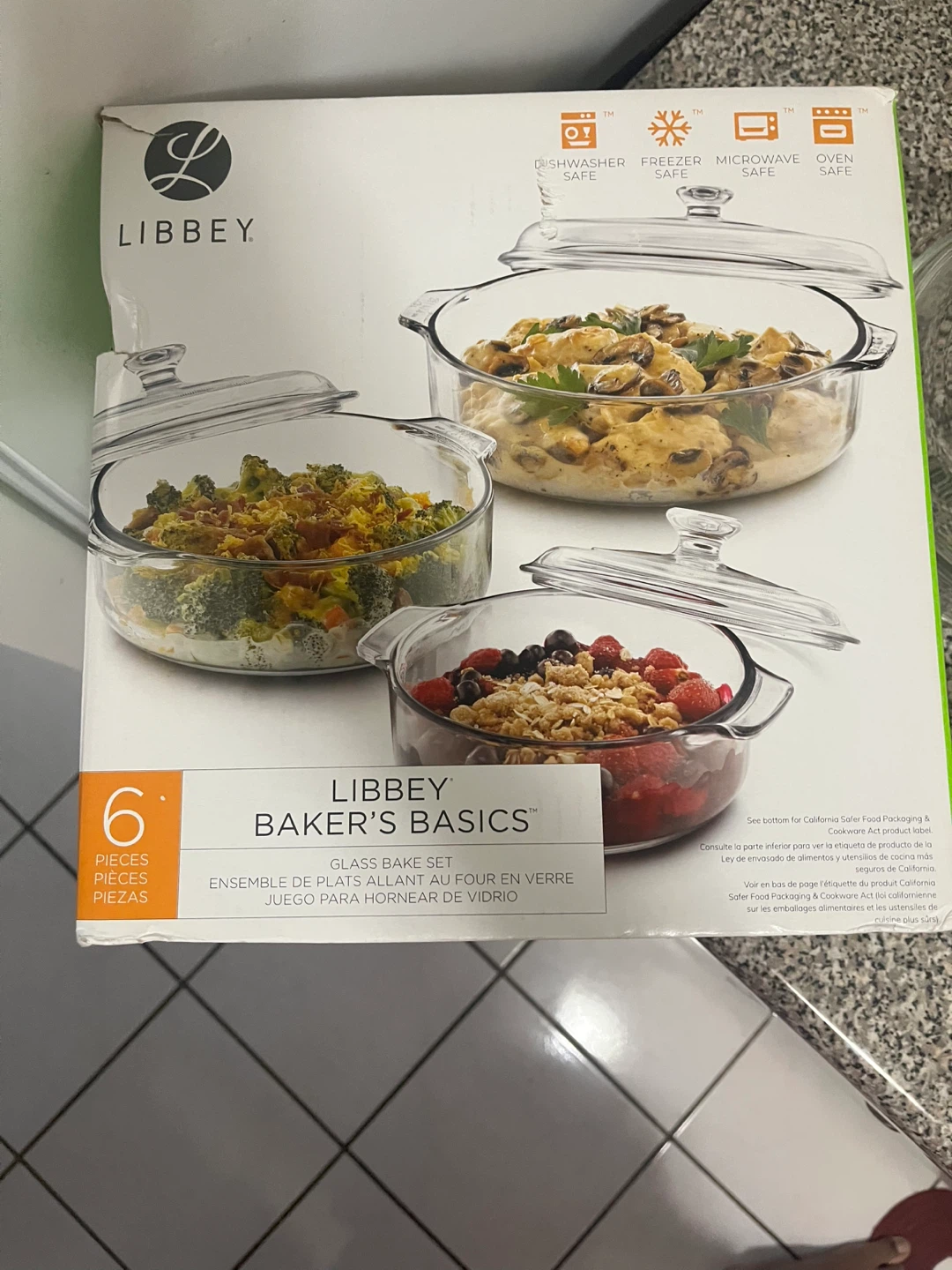 Libbey glass bake set - photo 2