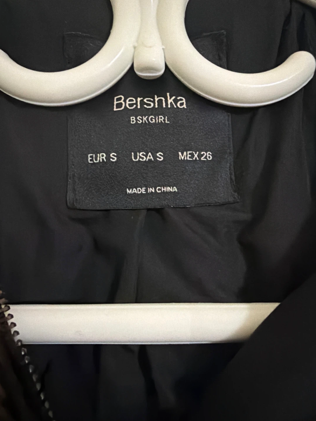 Bershka Camo Faux Fur Hooded Jacket - Size S - photo 5