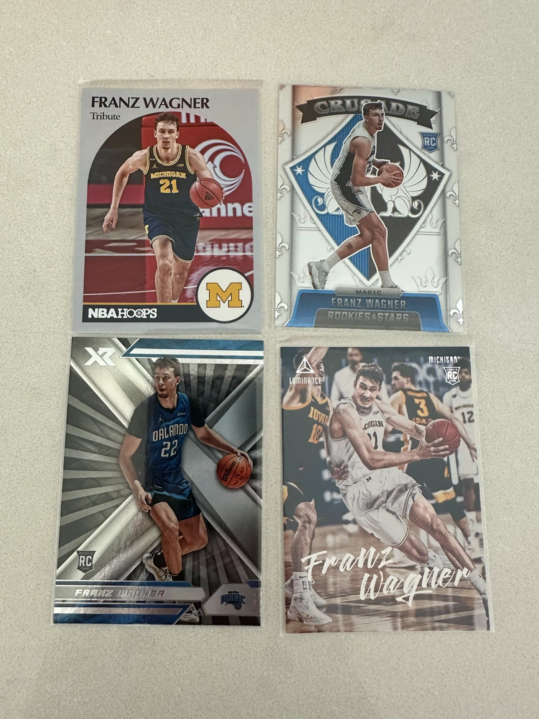 Franz Wagner Rookie Basketball Cards Lot