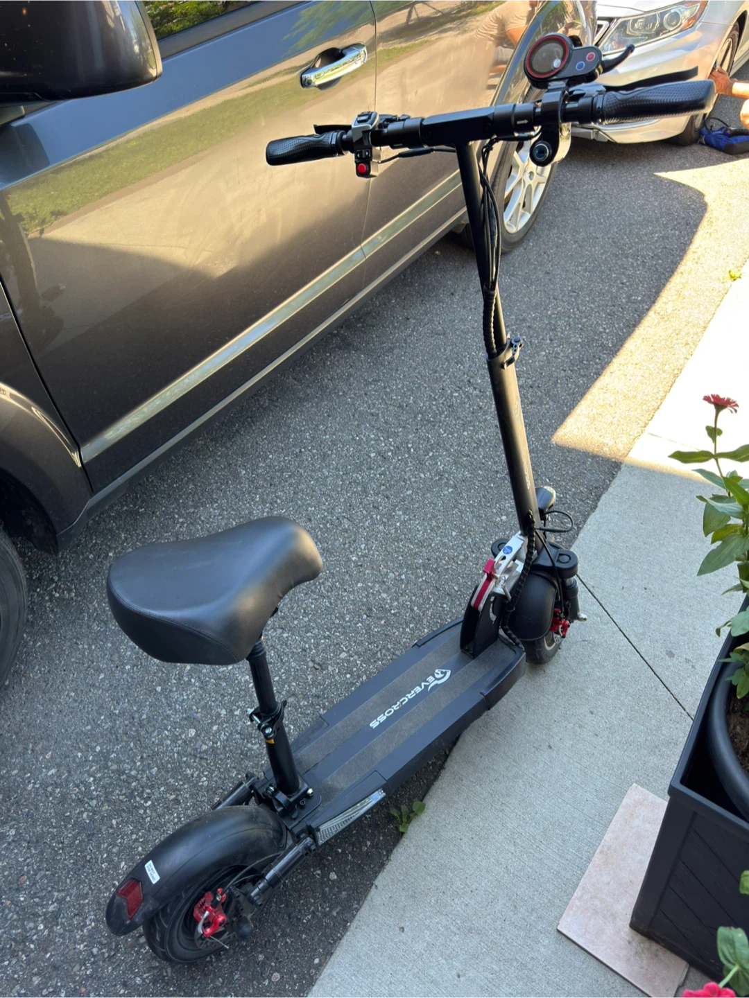 Evercross H5 Electric Scooter with Seat