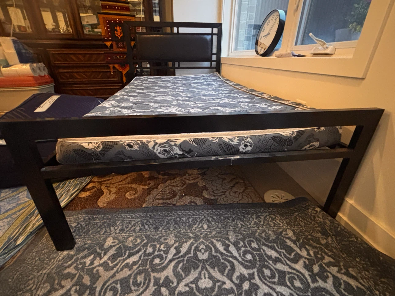 Twin Bed Frame with Mattress - photo 2