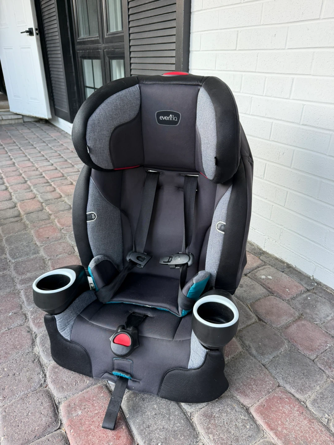 Evenflo SecureKid DLX 2-in-1 Harness Booster Car Seat + Box - photo 5