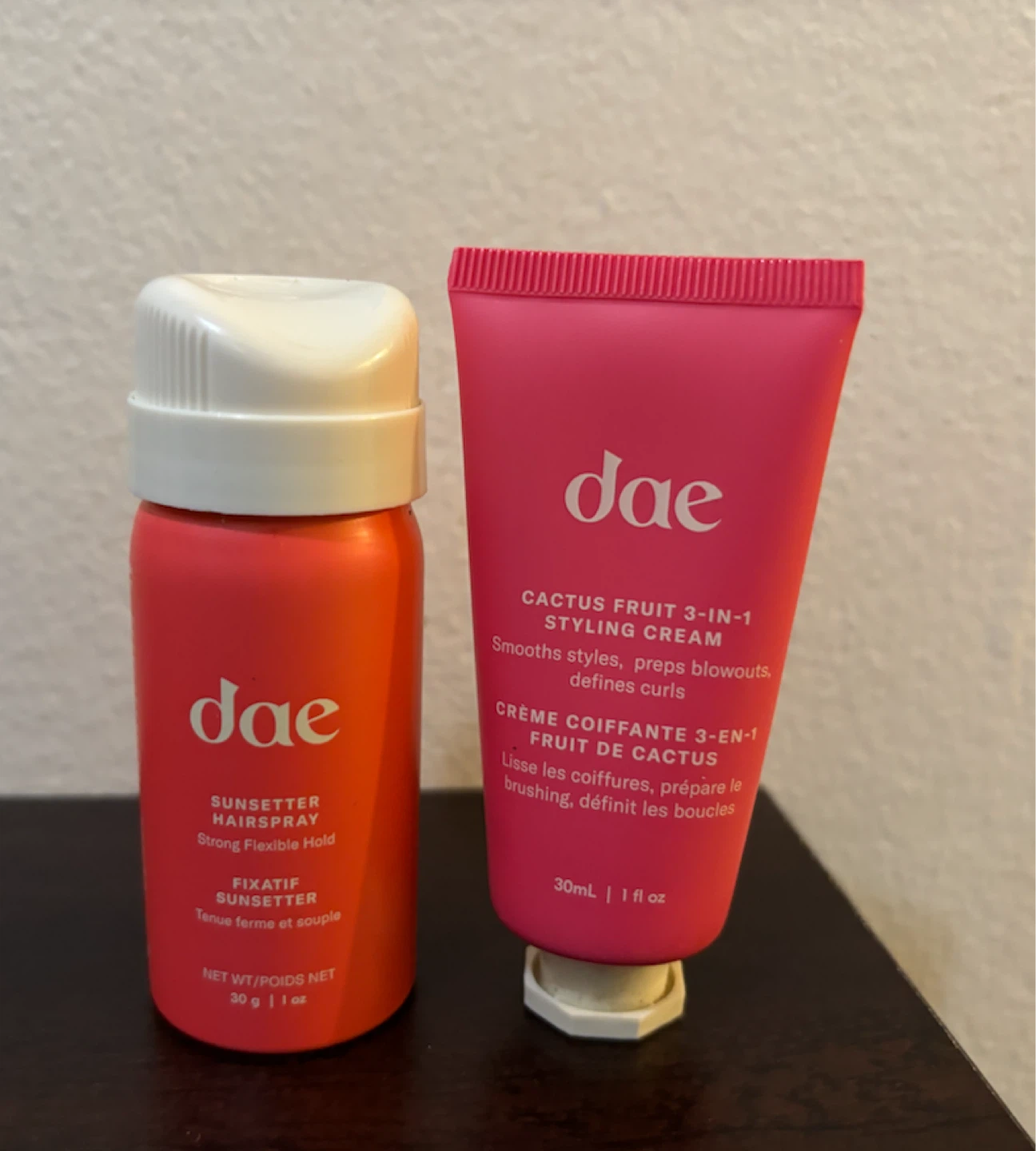 NEW-Dae Sunsetter Hairspray & Cactus Fruit Styling Cream