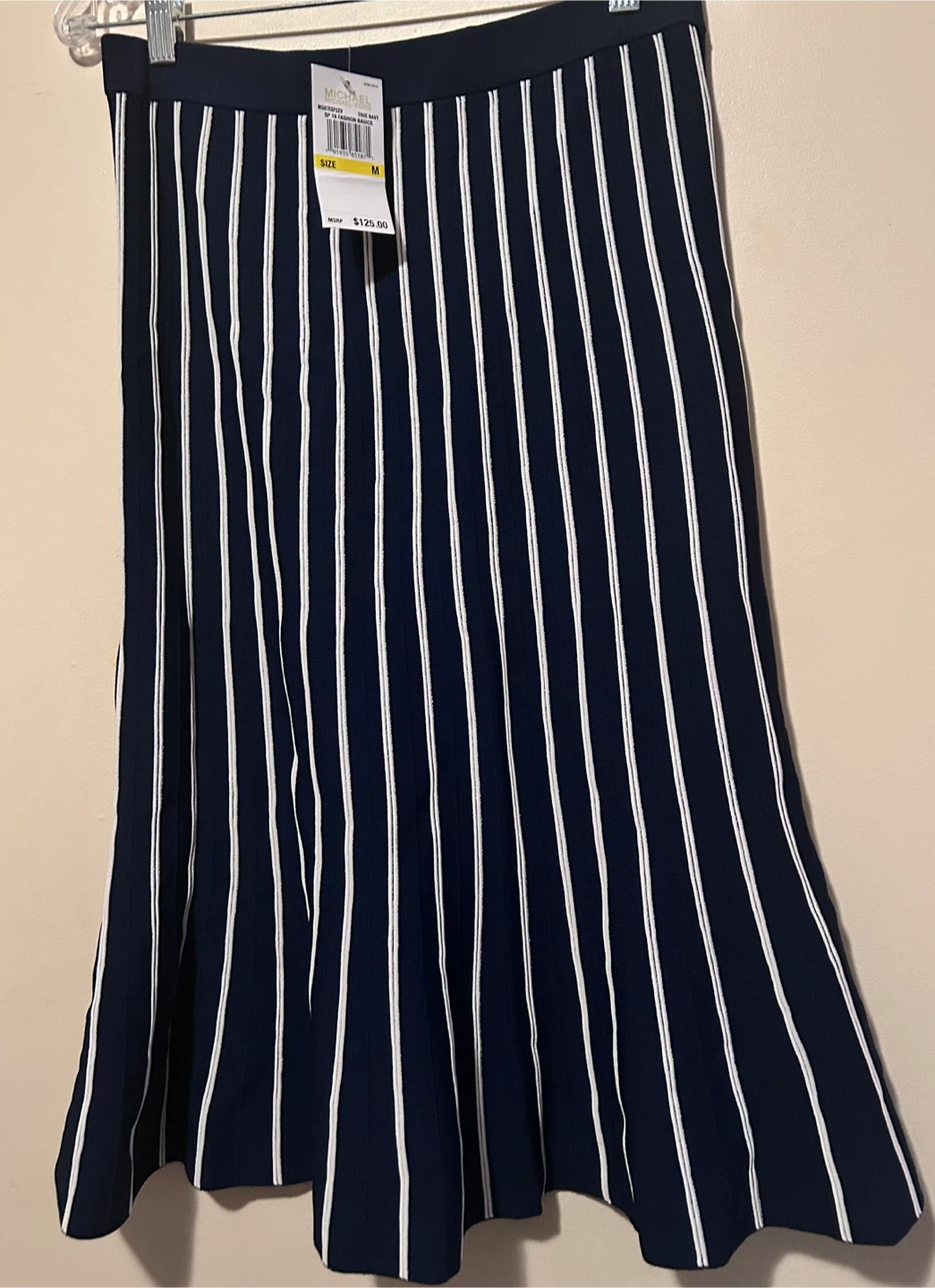 Michael Kors Striped Sleeveless Top Size M