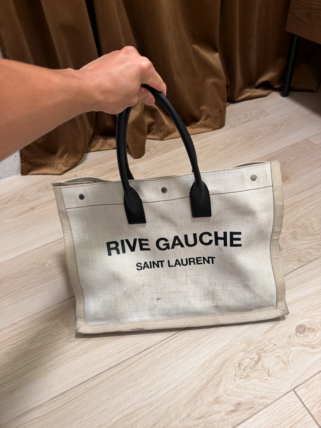 Saint Laurent Rive Gauche Tote Bag