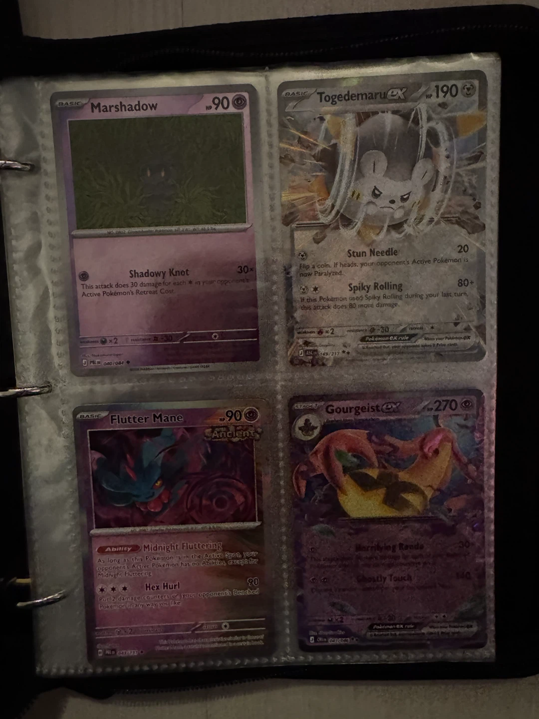 Filled Pokemon Trading Card Binder - photo 2