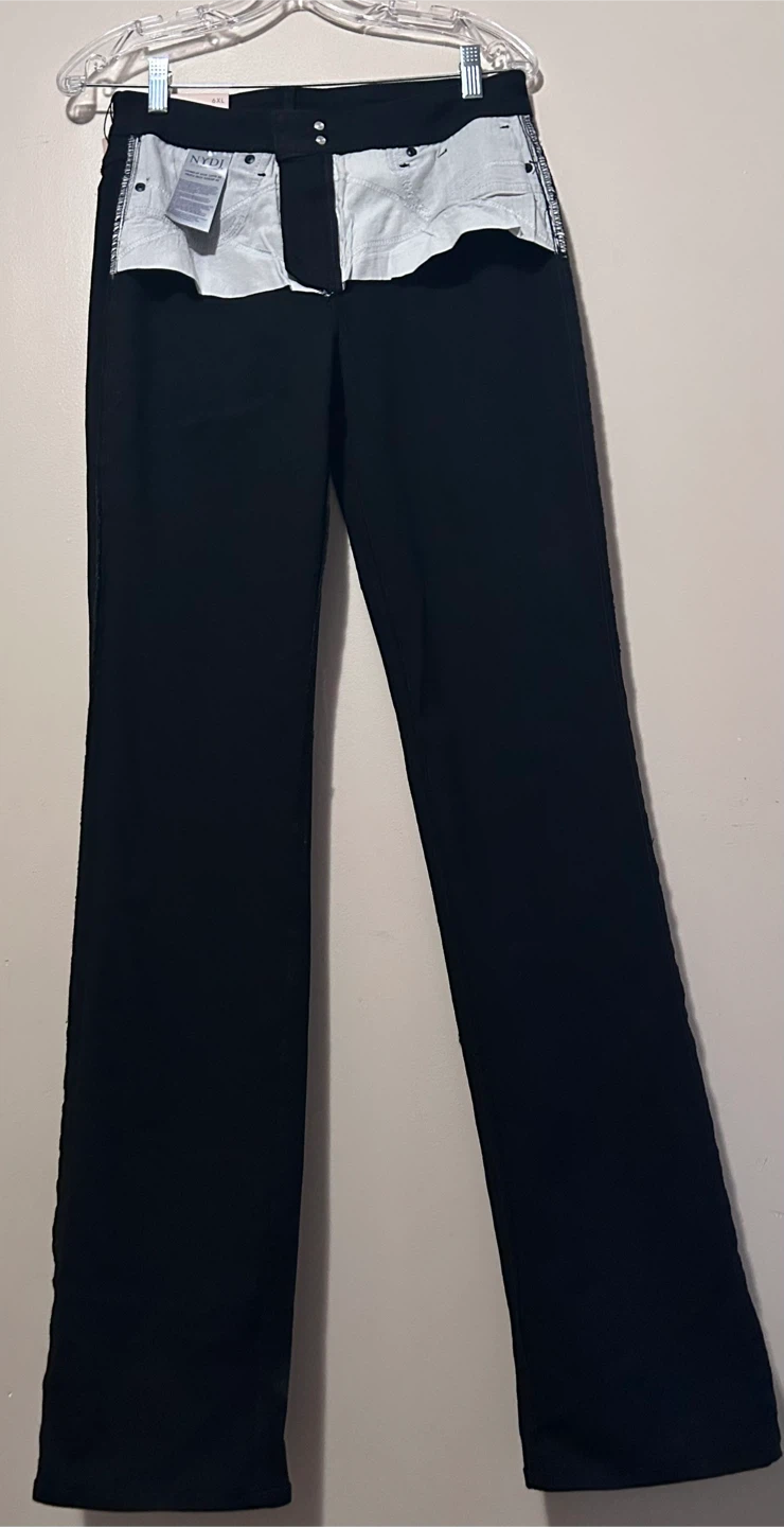 NYDJ Straight Black Jeans - photo 2