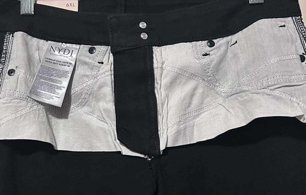 NYDJ Straight Black Jeans - photo 3