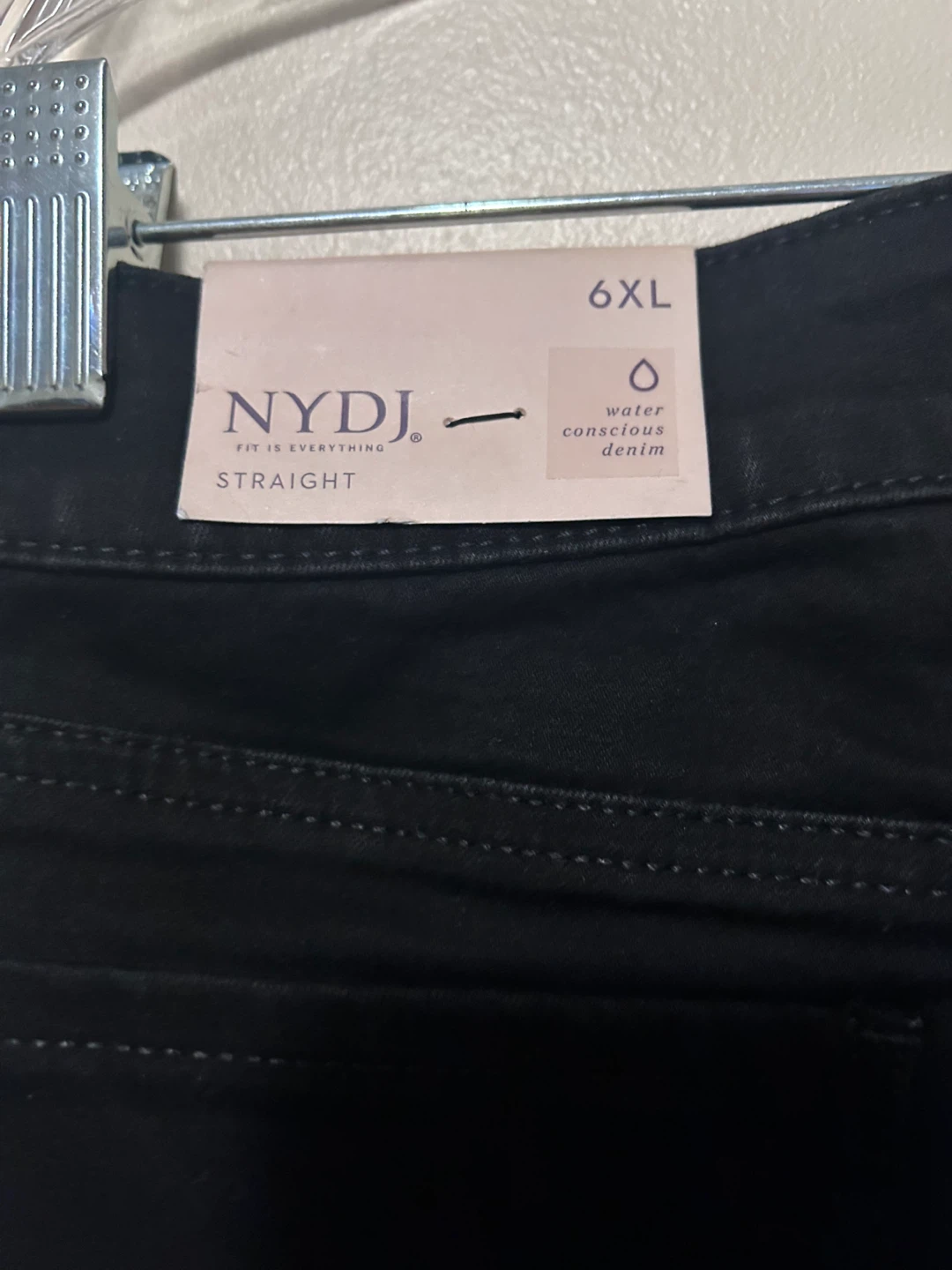 NYDJ Straight Black Jeans - photo 4