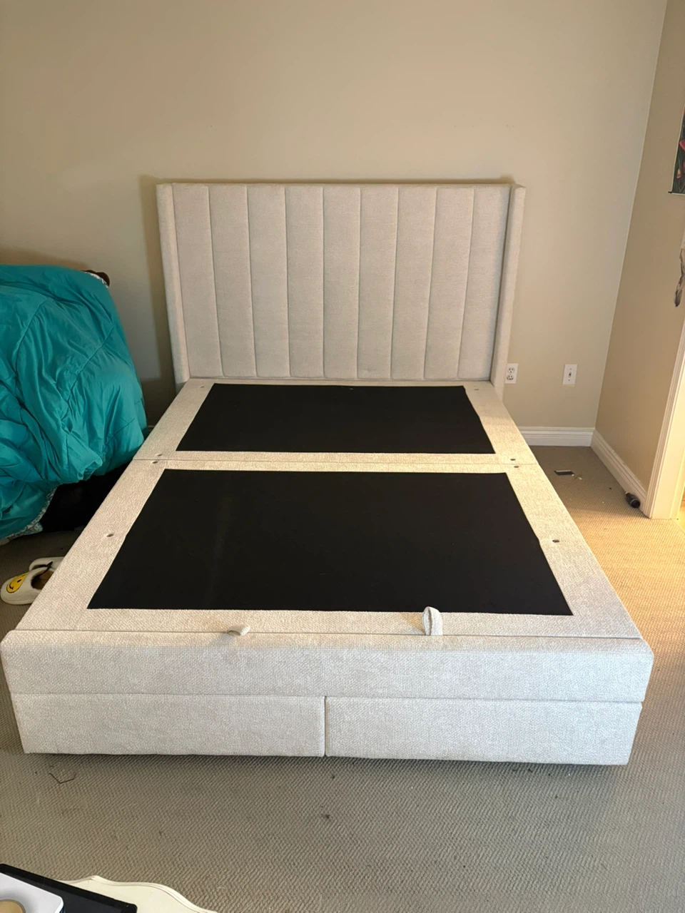 Upholstered Storage Bed Frame - photo 2