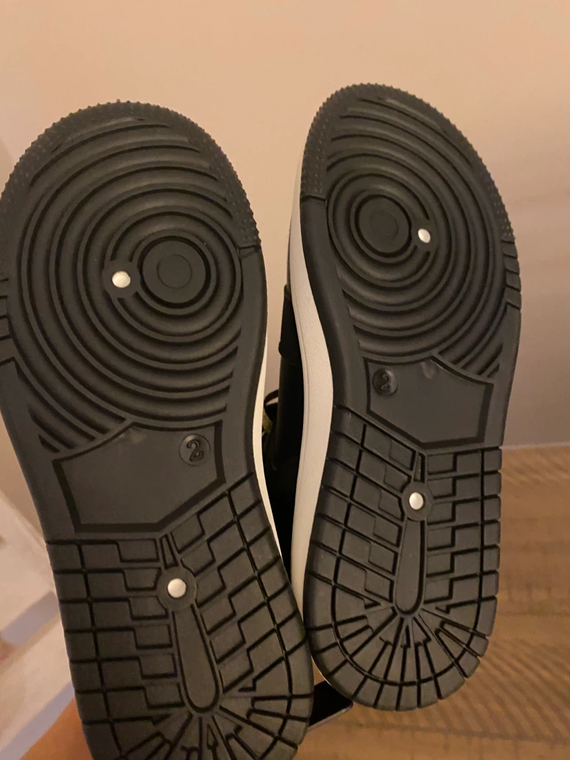 Black High-Top Sneakers with Rainbow Laces - Size 2 - photo 5