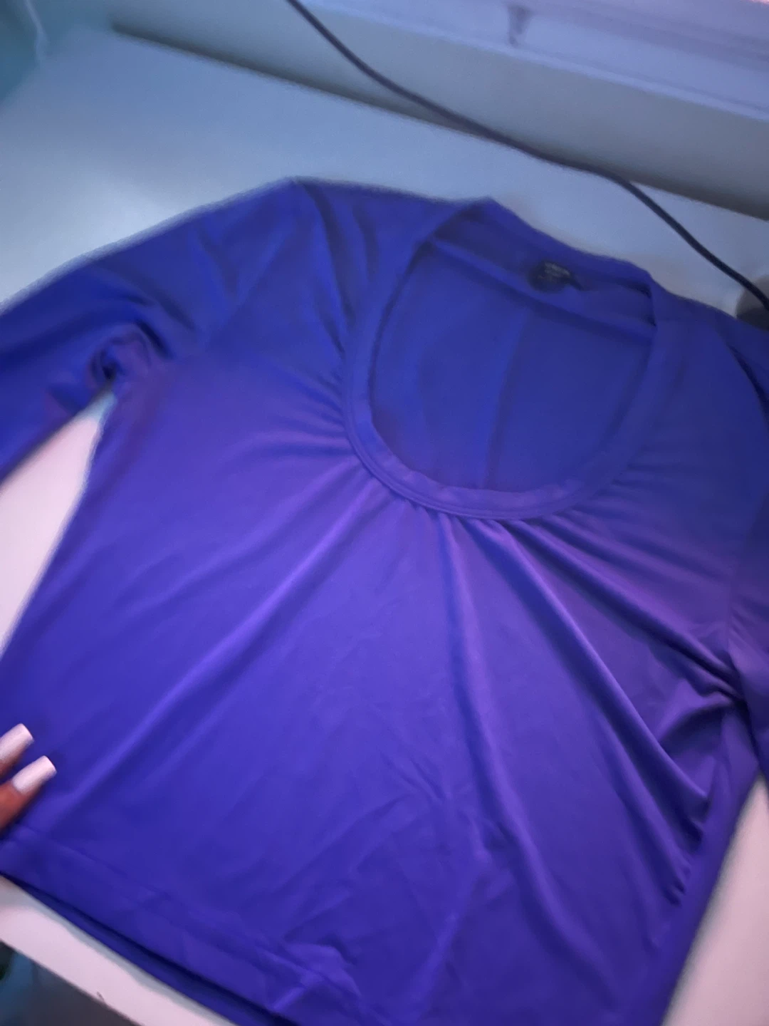 SHEIN BAE blue Long Sleeve Top - Size S