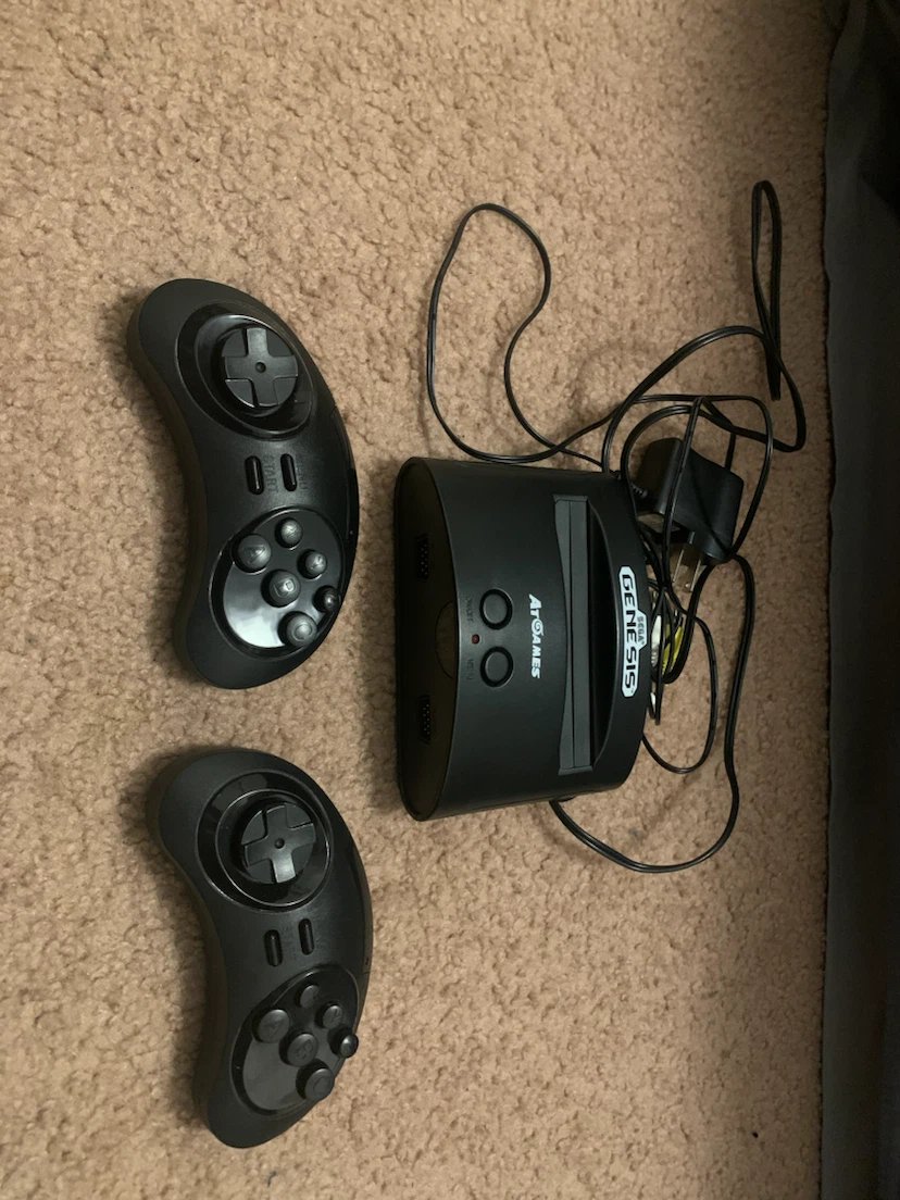 AtGames Sega Genesis Console Two Controllers