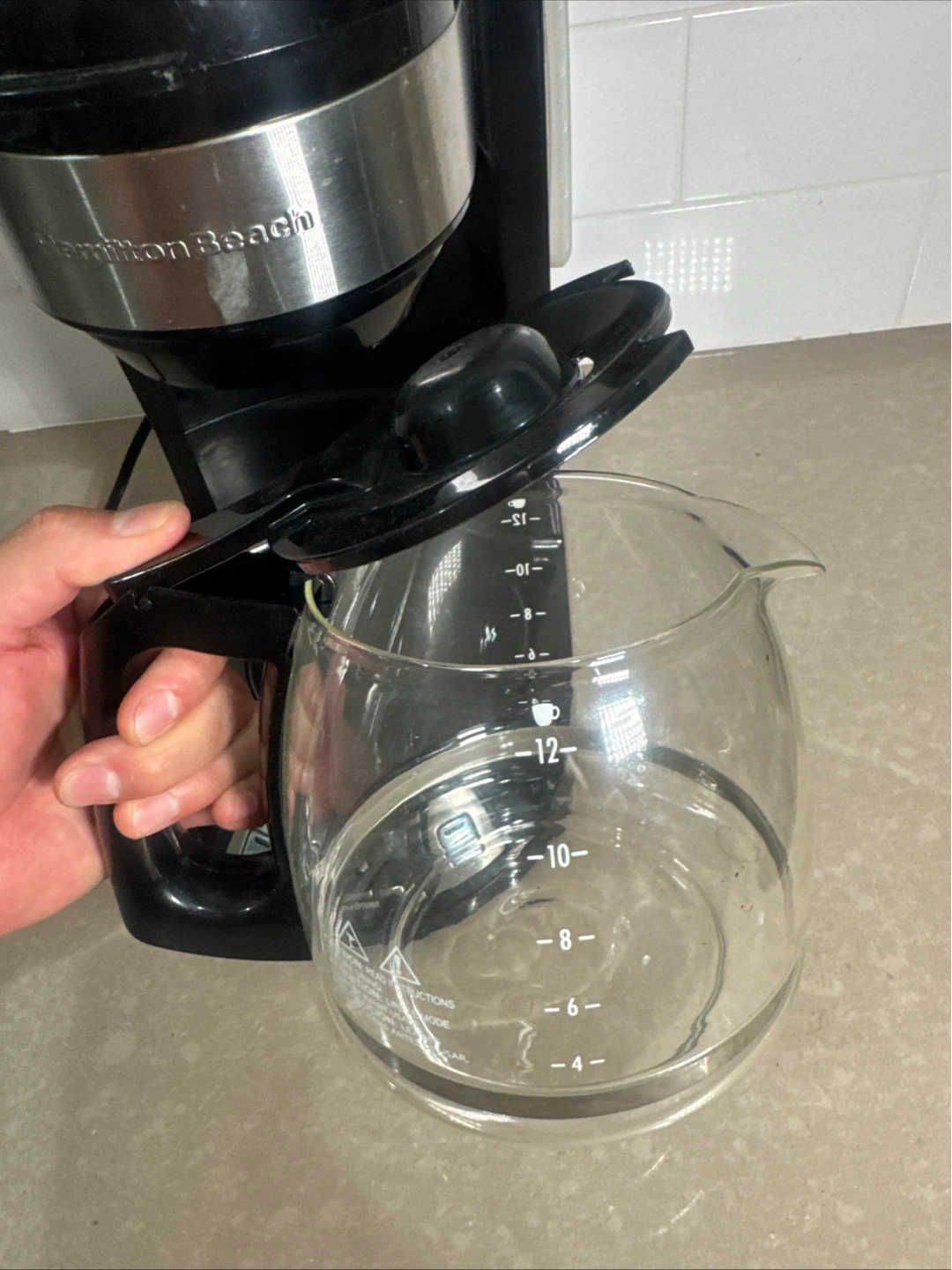 Hamilton Beach 12-Cup Programmable Coffee Maker - photo 3