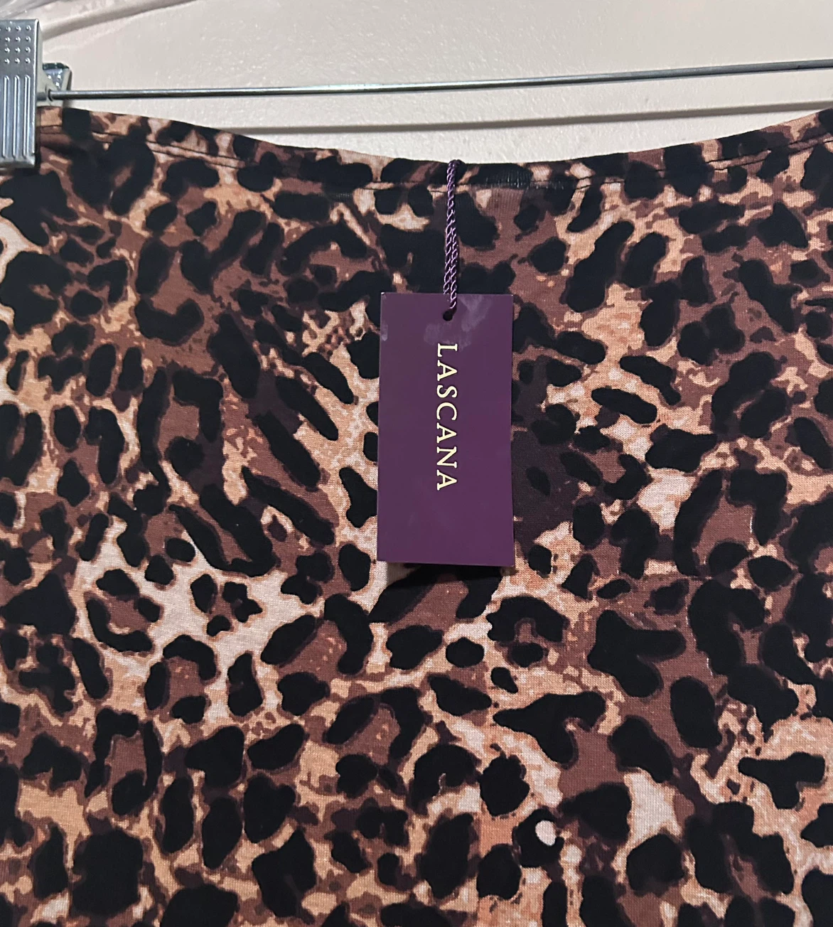 LASCANA Leopard Print Maxi Dress