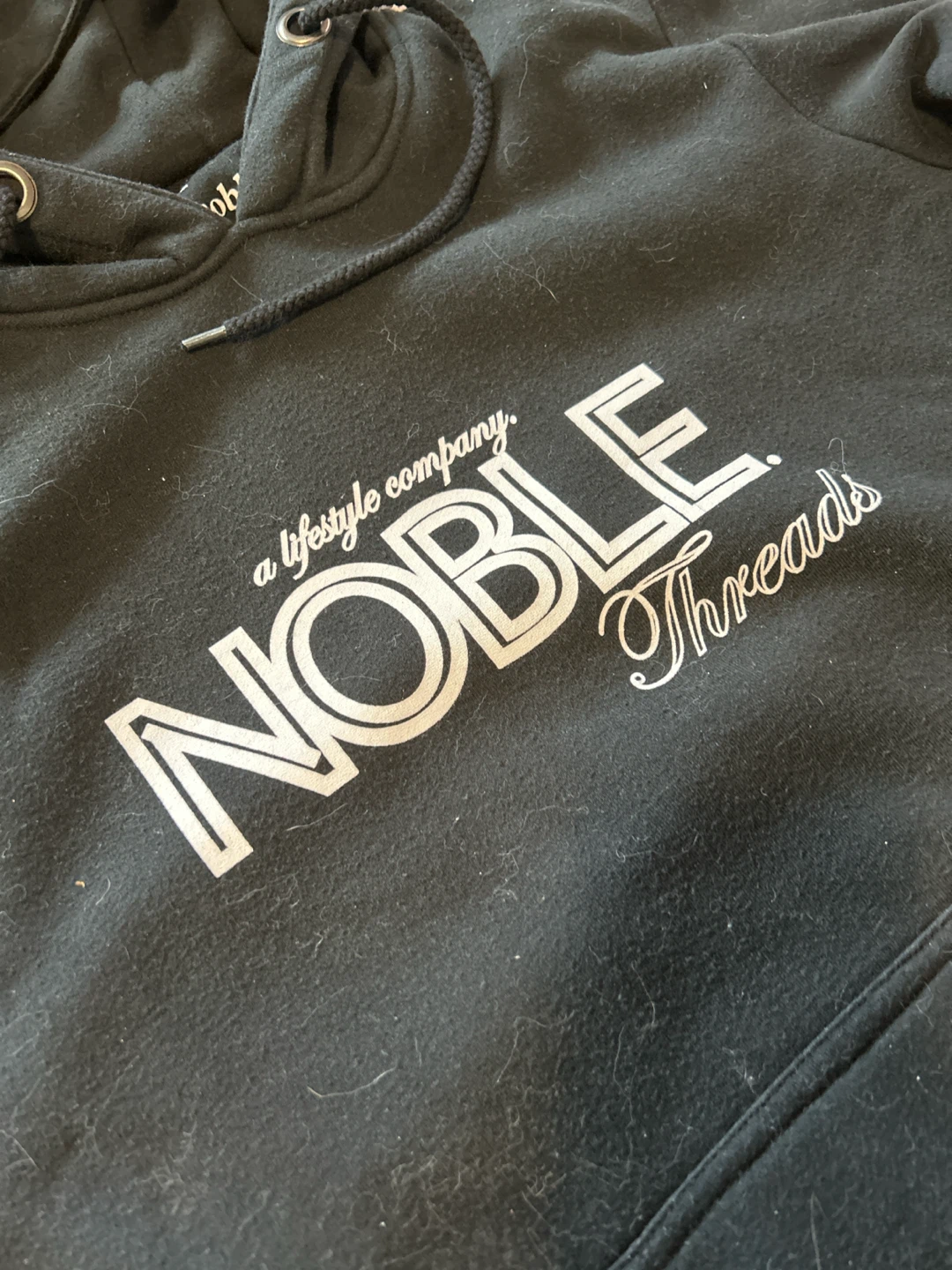 Noble Threads Black Hoodie - photo 3