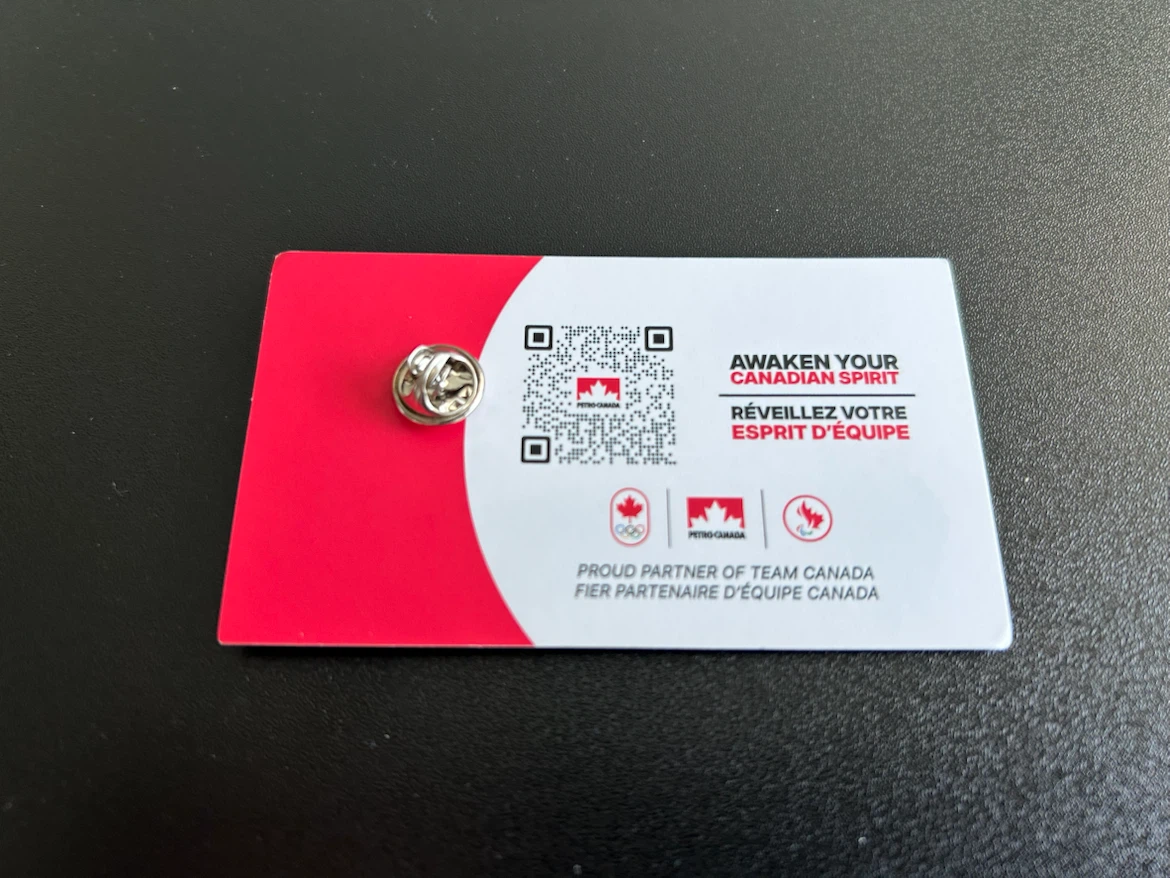 Petro Canada Team Canada Olympic Pin - photo 2
