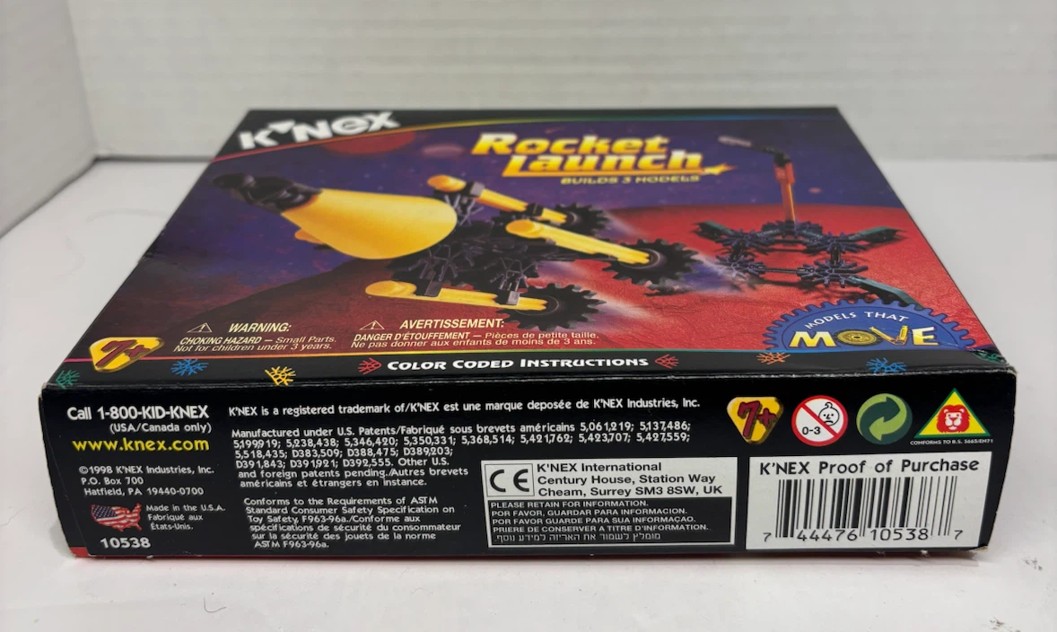 K'NEX Rocket Launch Building Set 1998 - photo 2