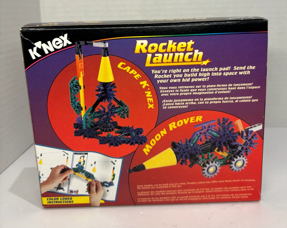 K'NEX Rocket Launch Building Set 1998 - photo 3