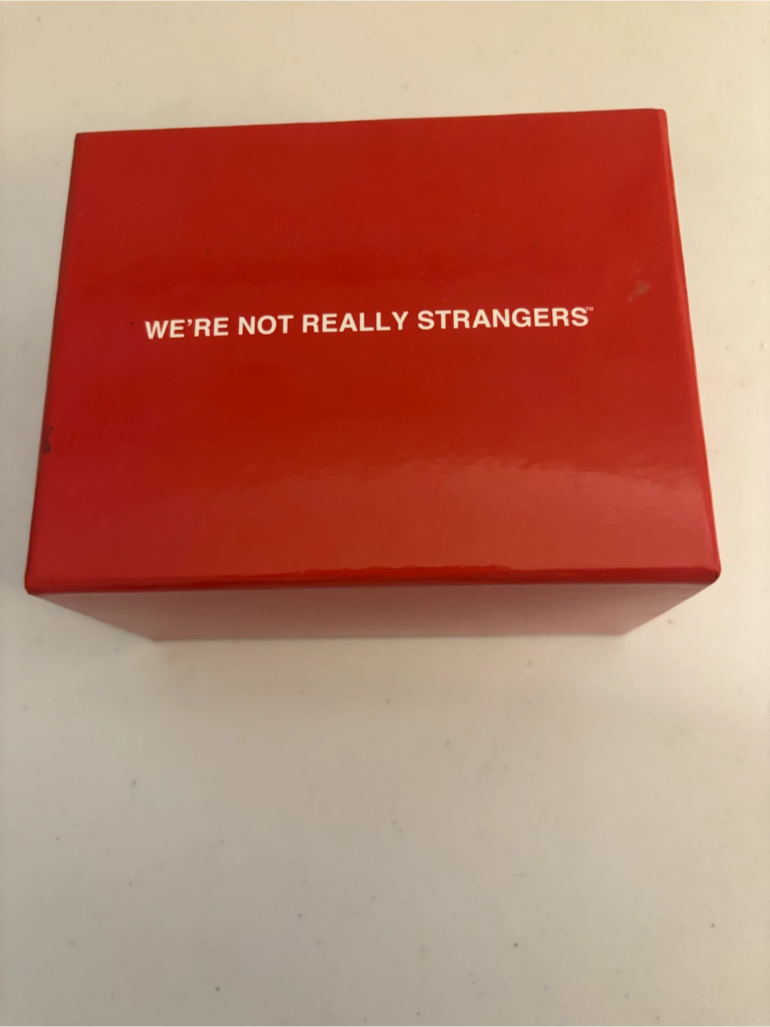 We’re Not Really Strangers Game