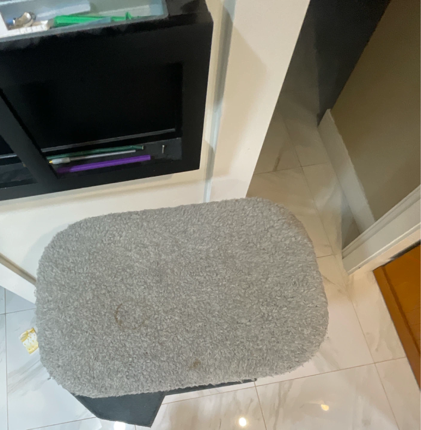 cute big grey scratch cat house - photo 2