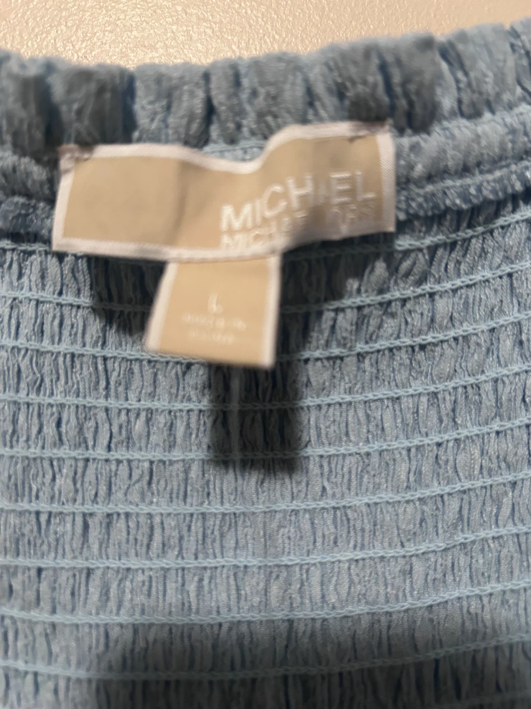 Michael Michael Kors Maxi Dress Pastel Blue Size L - photo 3