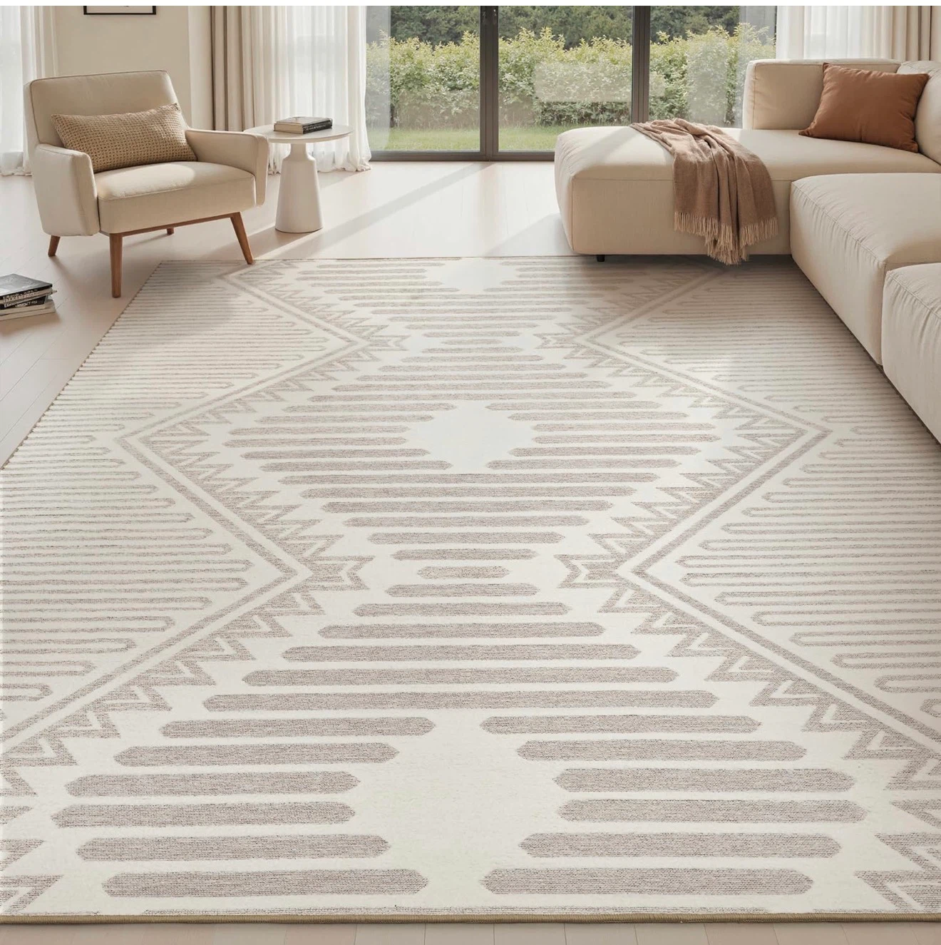 Soft & Comfortable Geometric Area Rug
