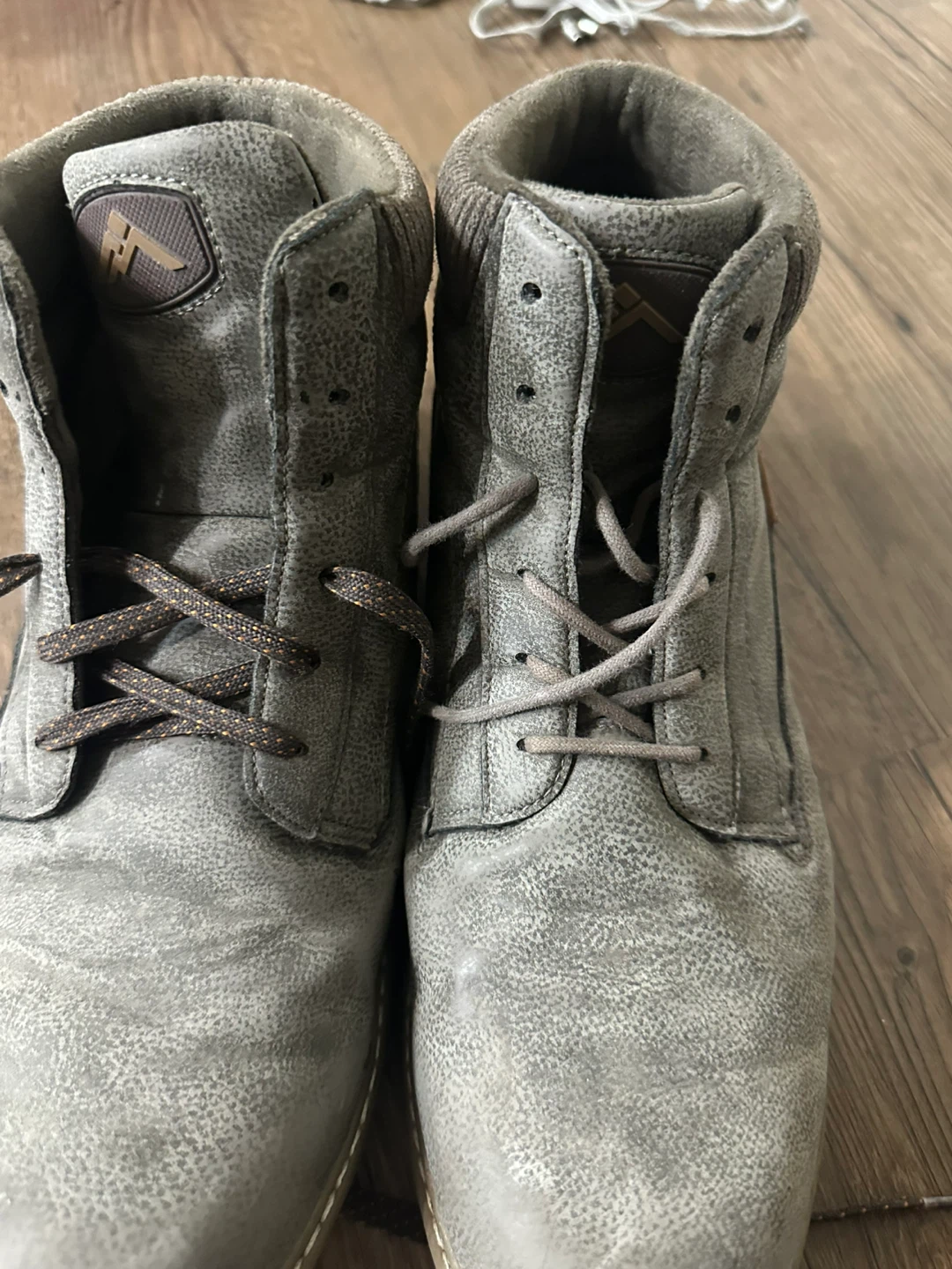 Men's Grey Hiking Boots - photo 2