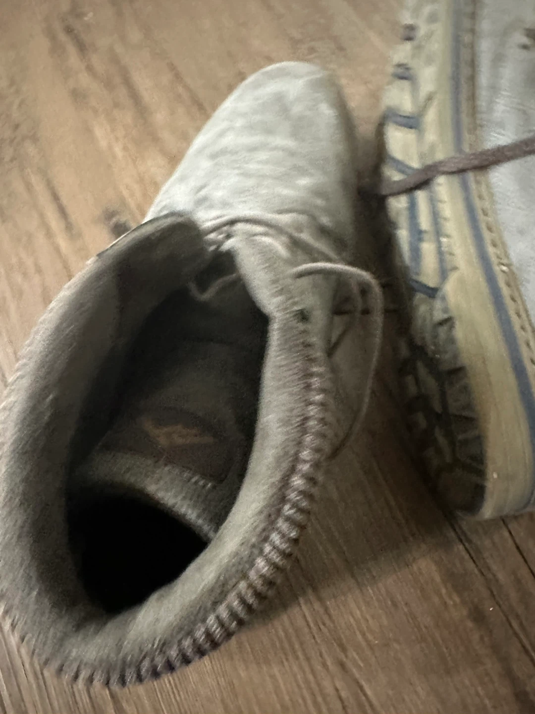 Men's Grey Hiking Boots - photo 3