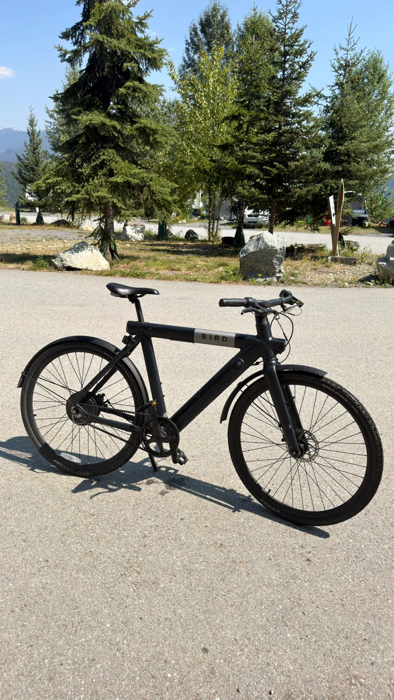 MOVING SALE Bird A-Frame E-Bike | 550mi | Throttle + Pedal Assi