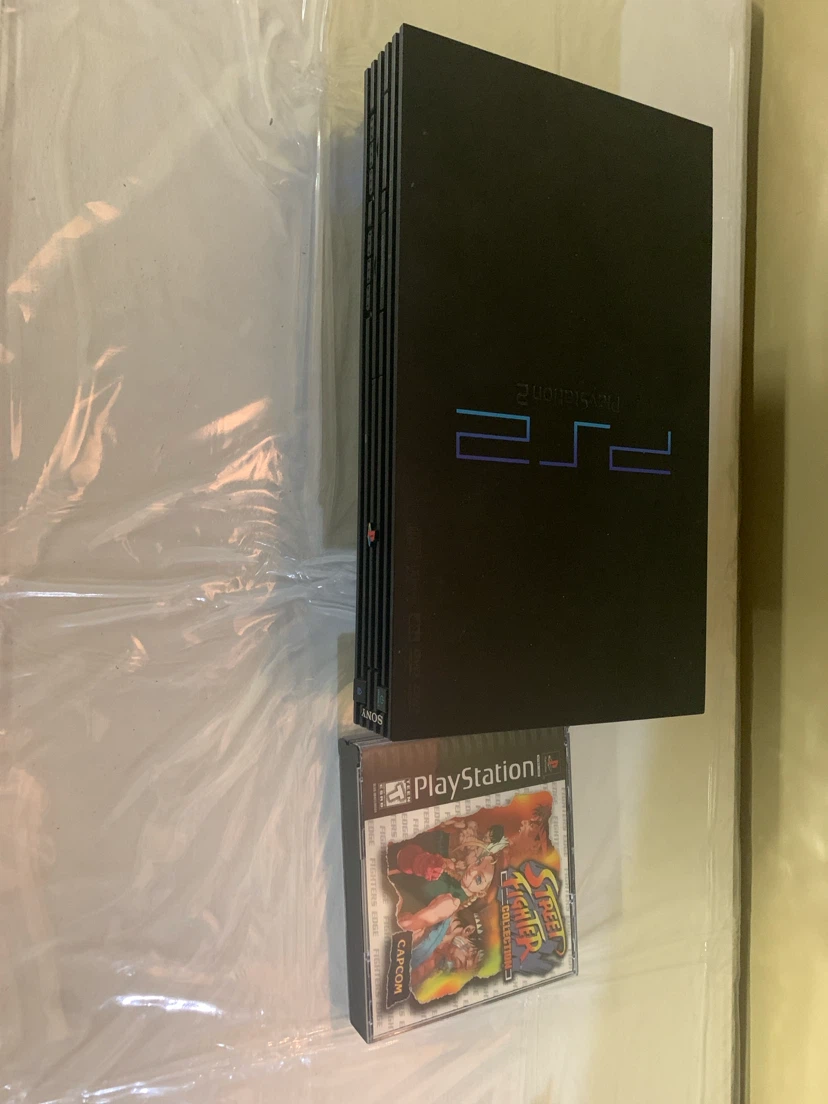 Sony PlayStation 2 (PS2) Console with Street Fighter Collection