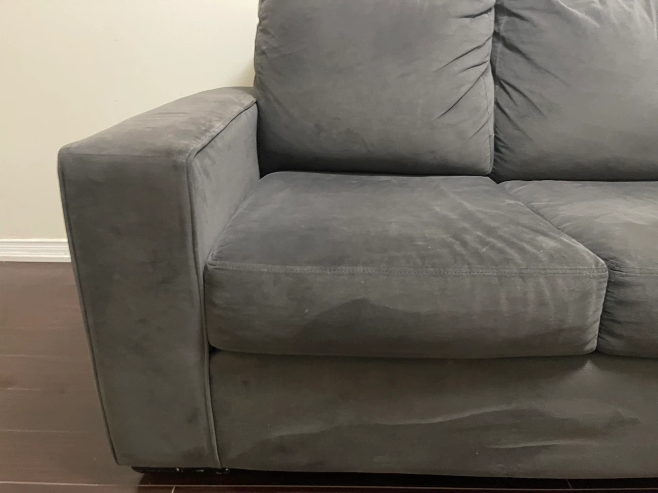 Gray 3-Seater Sofa / Couch – Good Condition - photo 2