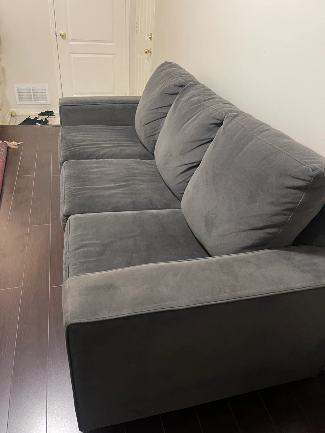 Gray 3-Seater Sofa / Couch – Good Condition - photo 3