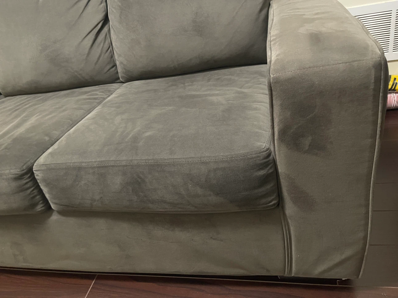 Gray 3-Seater Sofa / Couch – Good Condition - photo 4