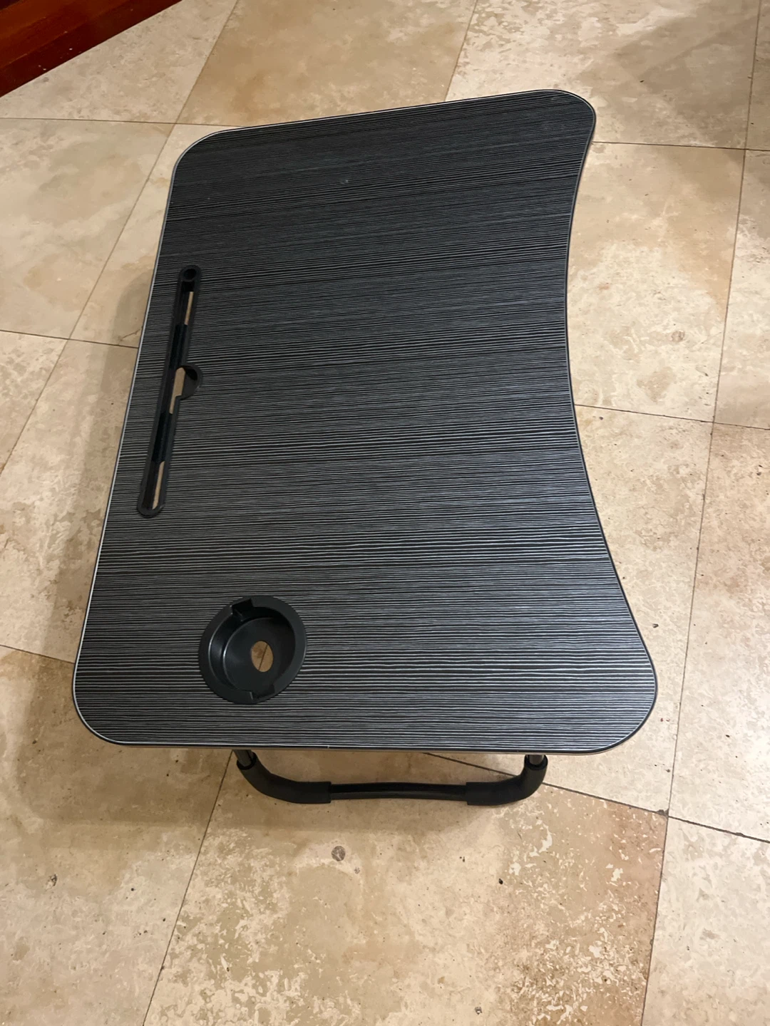 Portable Lap Desk with Cup Holder