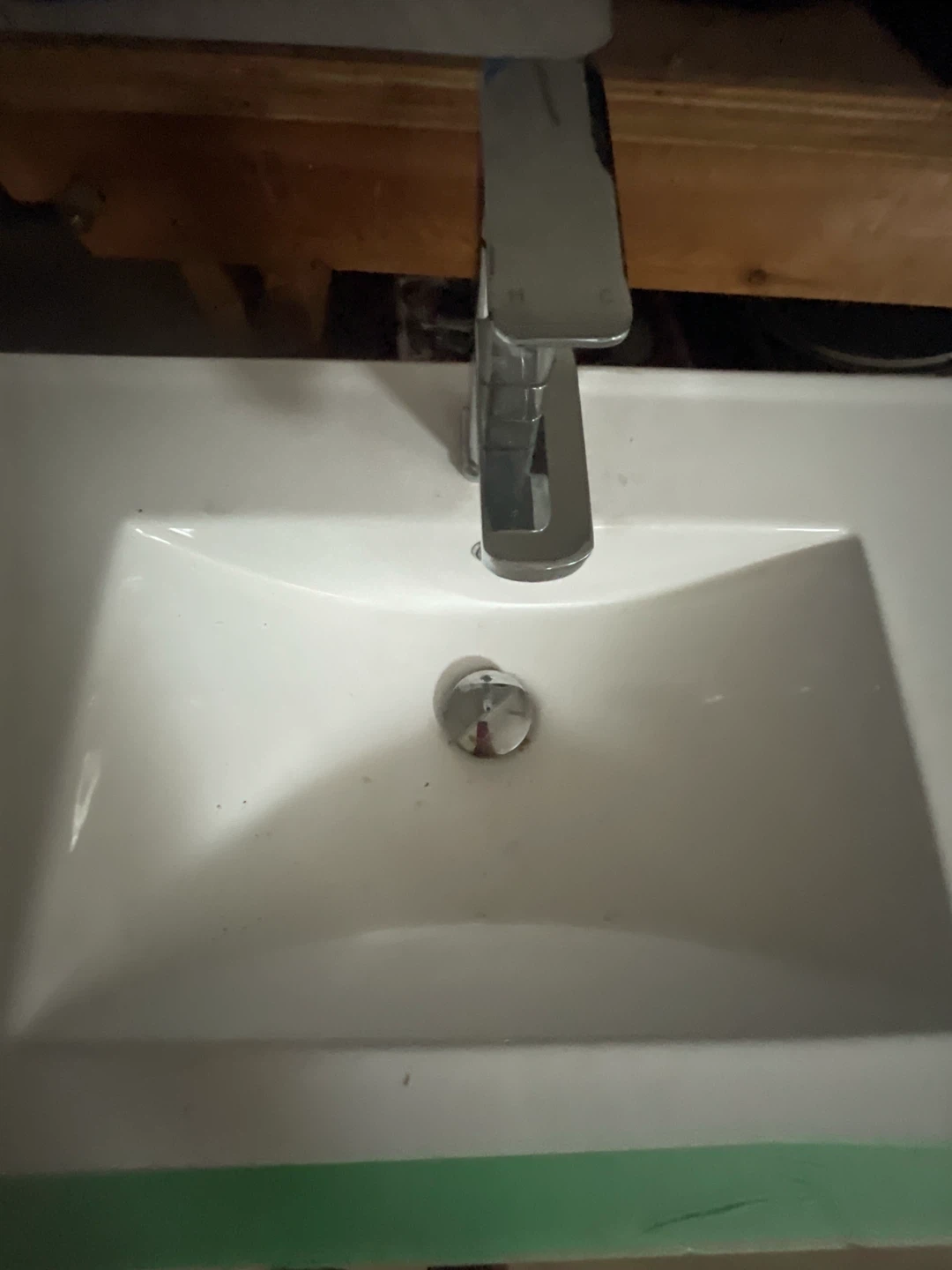 Modern grey white sink - photo 2