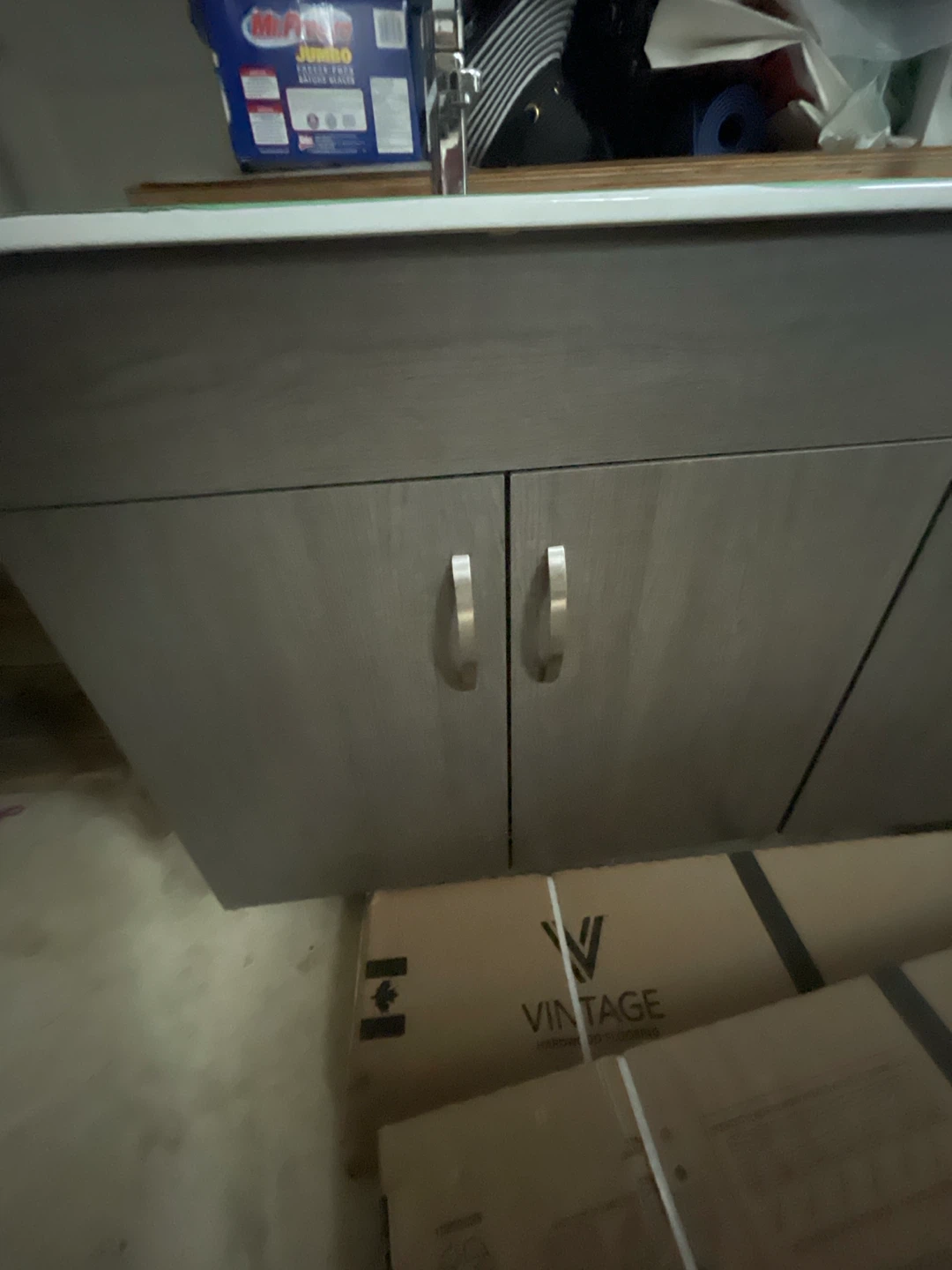 Modern grey white sink - photo 3