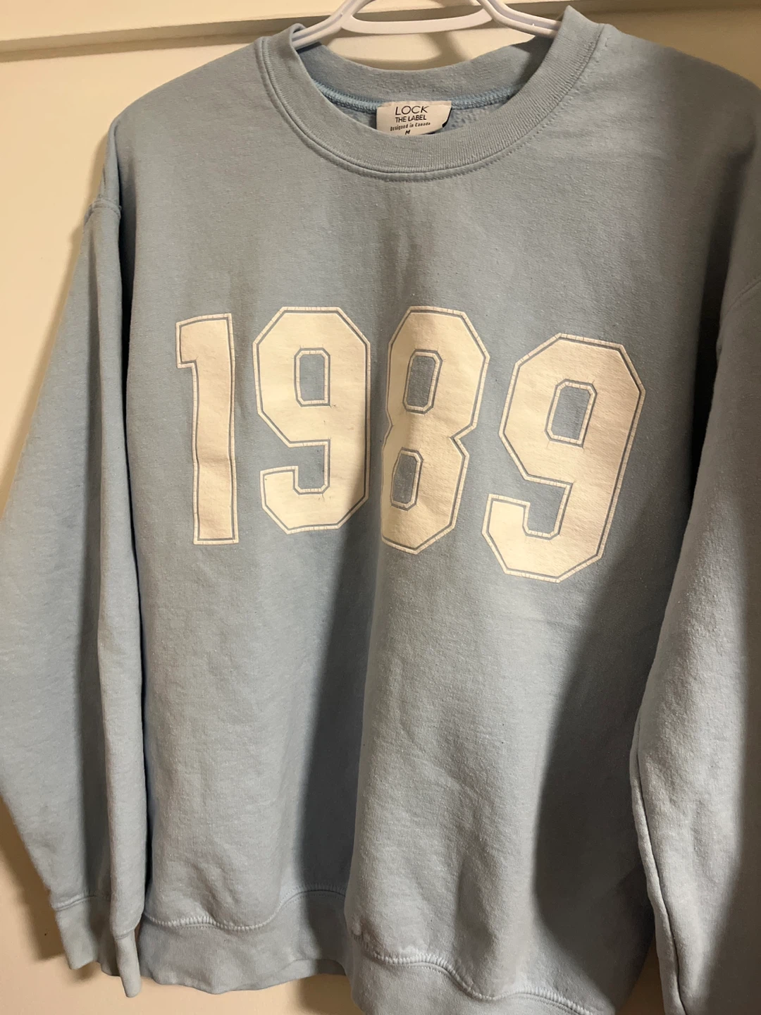 Lock The Label "1989" Crewneck Sweatshirt