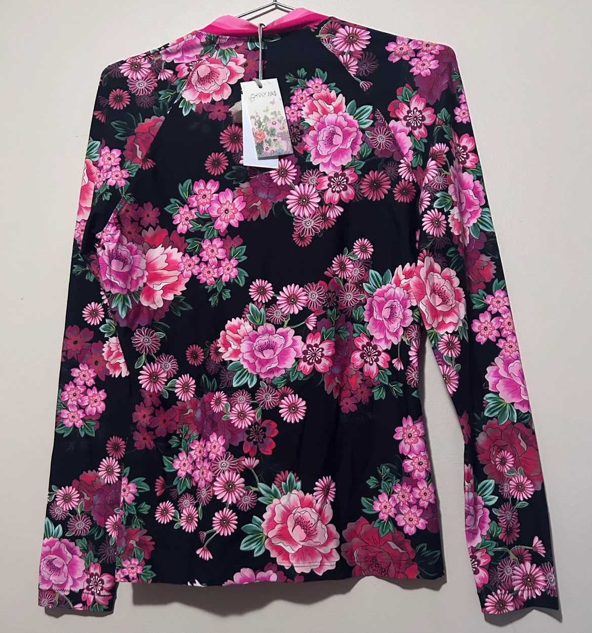 Johnny Was Floral Zip-Up Jacket Size L - photo 5
