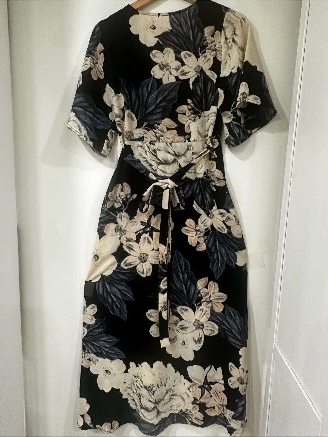 Japna Floral Wrap Dress - Size S - photo 5